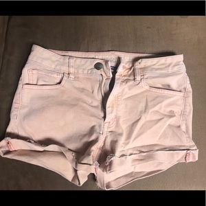 Light pink American Eagle jean shorts